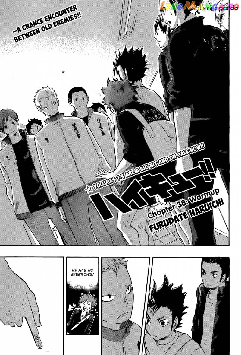 Haikyuu!!, Chapter 38 image 03